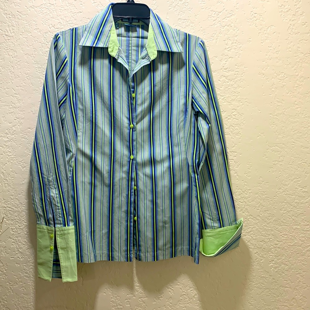 HAWES& CURTIS DRESS BLOUSE (10)UK/US(6)